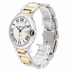 Cartier Ballon Bleu De 42MM W6920095 White Dial Watch